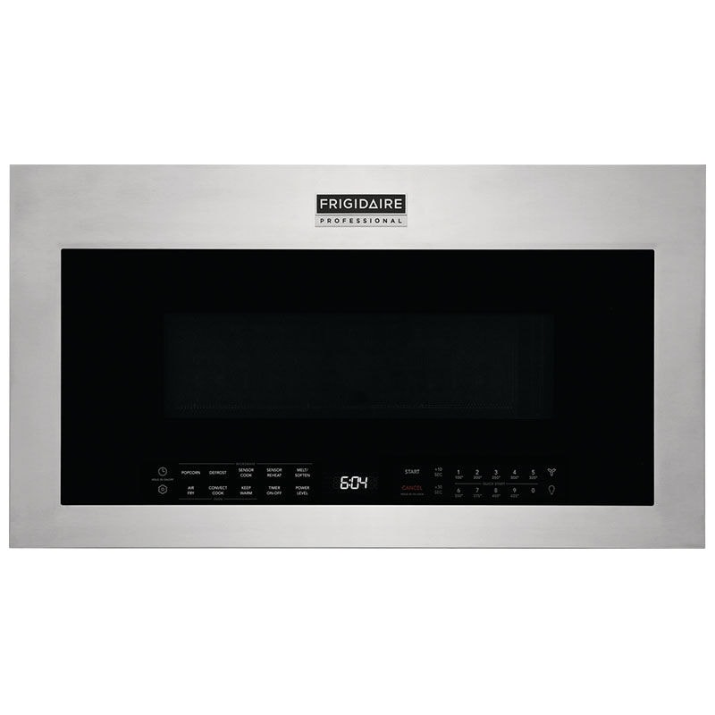 Frigidaire Professional 30 in. 1.9 cu. ft. Over-the-Range Microwave with 9 Power Levels, 400 CFM & Sensor Cooking Controls - Smudge-Proof Stainless Steel