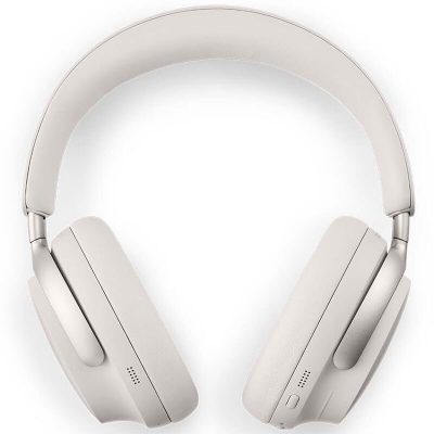 Bose - QuietComfort Ultra Wireless Noise Cancelling Over-the-Ear Headphones - White Smoke