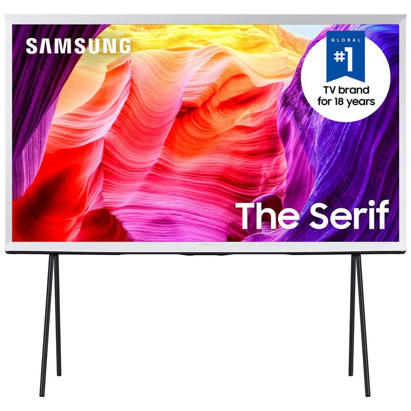 Samsung - 65" Class The Serif (LS01D) Series QLED 4K UHD Smart Tizen TV