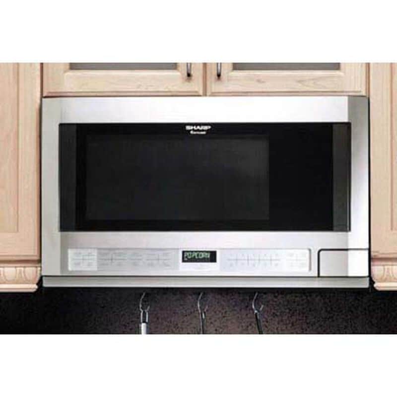 Sharp 24 in. 1.5 cu.ft Over-the-Counter Microwave Microwave with 11 Power Levels & Sensor Cooking Controls - Stainless Steel
