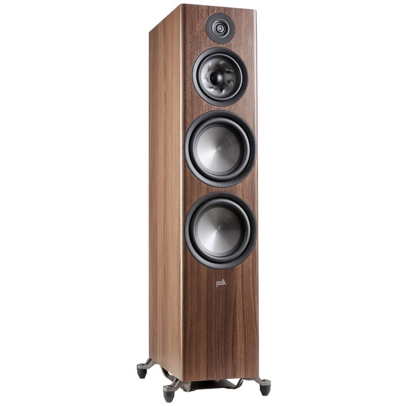 Polk Reserve R700 Premium Large Floor-Standing Tower Speaker - Brown