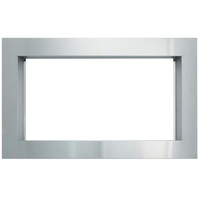 Sharp 27 in. Built-in Trim Kit for Microwaves - Stainless Steel