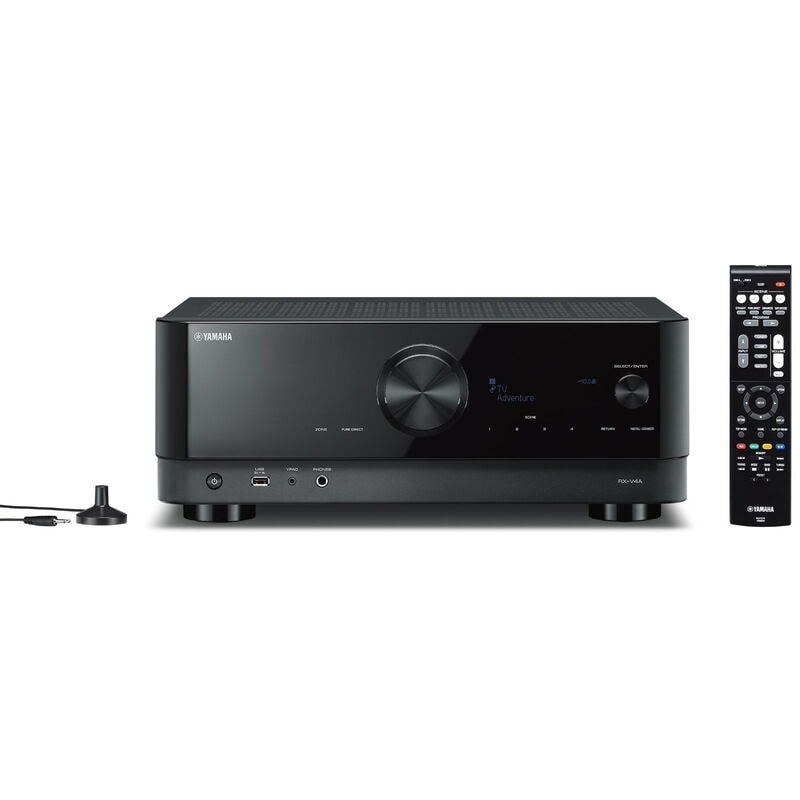 Yamaha RX-V4A 5.2-channel AV Receiver with 8K HDMI and MusicCast