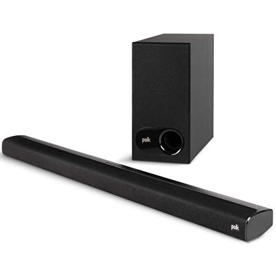 Polk Signa S2 Sound Bar With Wireless Subwoofer - Black