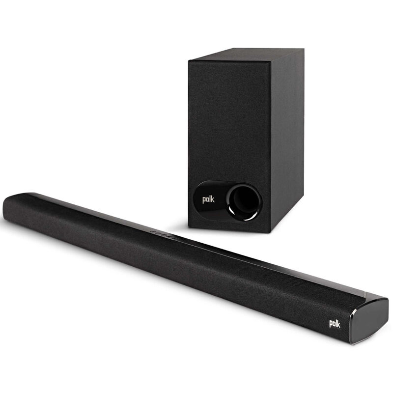 Polk Signa S2 Sound Bar With Wireless Subwoofer - Black