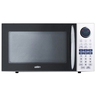 Summit 21 in. 1.0 cu. ft. Countertop Microwave with 5 Power Levels - White