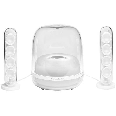 Harman Kardon SoundSticks 4 Bluetooth Speaker System - White