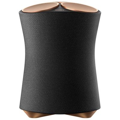 Sony Premium Wi-Fi Enabled 360 Reality Audio Wireless Speaker with Ambient Room-Filling Sound - Black