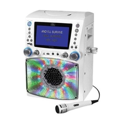 Singing Machine CD+G Karaoke Machine With 7" Color LCD Monitor