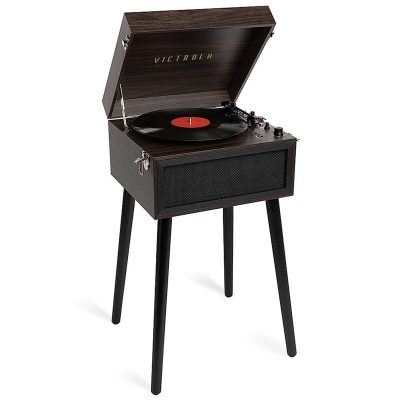 Victrola Liberty Record Player with Stand - Espresso