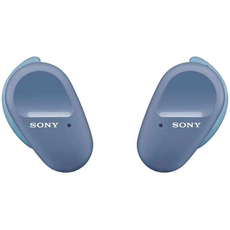 Sony - WF-SP800N True Wireless Noise-Cancelling In-Ear Headphones - Blue