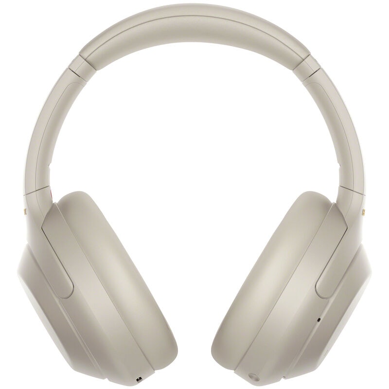 Sony - WH-1000XM4 Wireless Noise-Cancelling Over-the-Ear Headphones - Silver