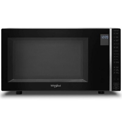 Whirlpool 21 in. 1.1 cu. ft. Countertop Microwave with 10 Power Levels - Black