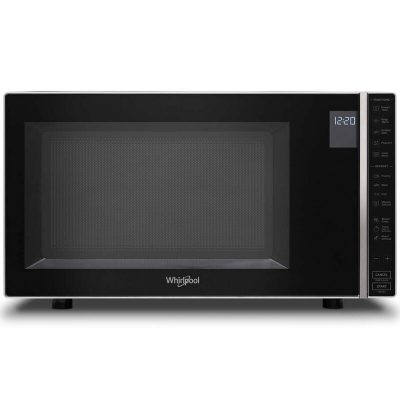 Whirlpool 21 in. 1.1 cu. ft. Countertop Microwave with 10 Power Levels - Silver
