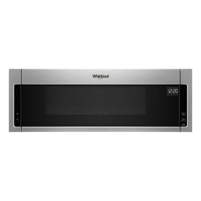 Whirlpool 30" 1.1 Cu. Ft. Over-the-Range Microwave with 10 Power Levels & 400 CFM - Heritage Stainless Steel