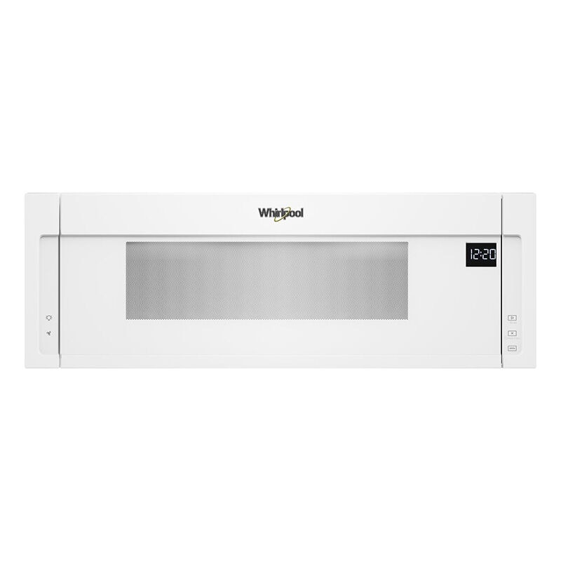 Whirlpool 30" 1.1 Cu. Ft. Over-the-Range Microwave with 10 Power Levels & 400 CFM - White