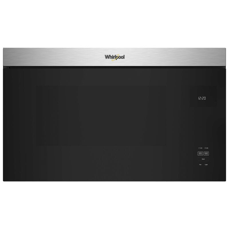 Whirlpool 30 in. 1.1 cu. ft. Over-the-Range Microwave with 10 Power Levels, 300 CFM & Sensor Cooking Controls - Fingerprint Resistant Stainless Steel