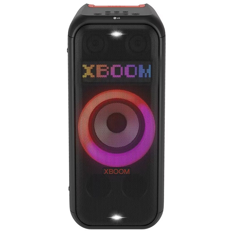 LG XBOOM Portable Tower Speaker with Pixel LED Lighting - Black
