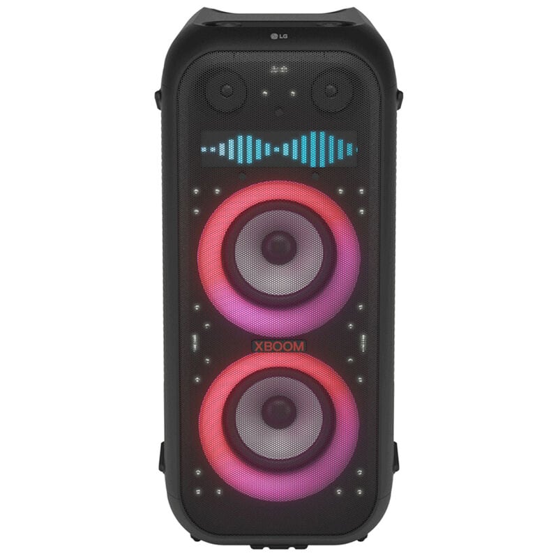 LG XBOOM Portable Tower Speaker with Pixel LED Lighting - Black
