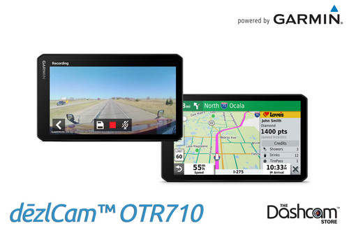 Garmin dēzlCam 710 | 7" GPS Truck Navigator with Built-in Front-Facing Dash Cam