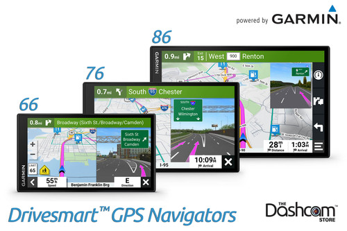 Garmin DriveSmart GPS Navigator With Built-in Amazon Alexa | 66/76/86