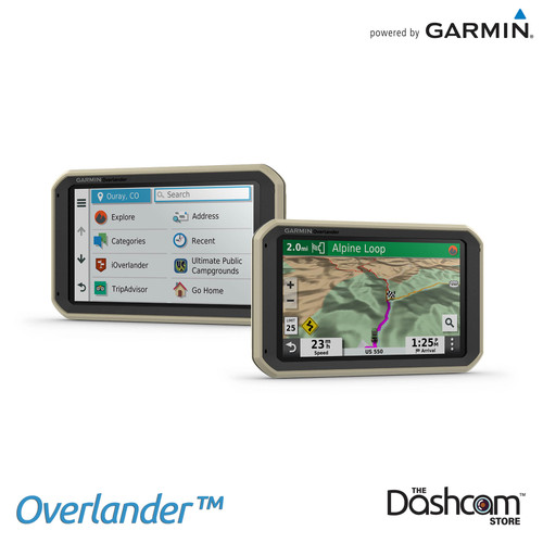 Garmin Overlander 7" Touchscreen Rugged Off-Roading GPS Navigator
