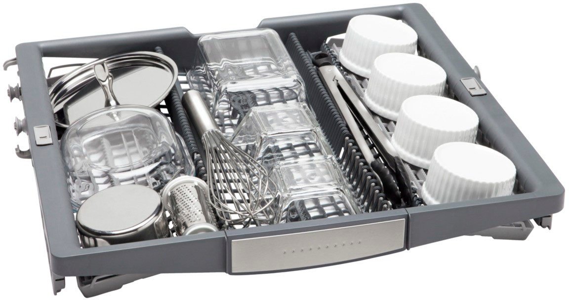 Bosch 500 Series 24 in. Stainless Steel Top Control Tall Tub Pocket Handle Dishwasher with Stainless Steel Tub, 44 dBA - Image 8