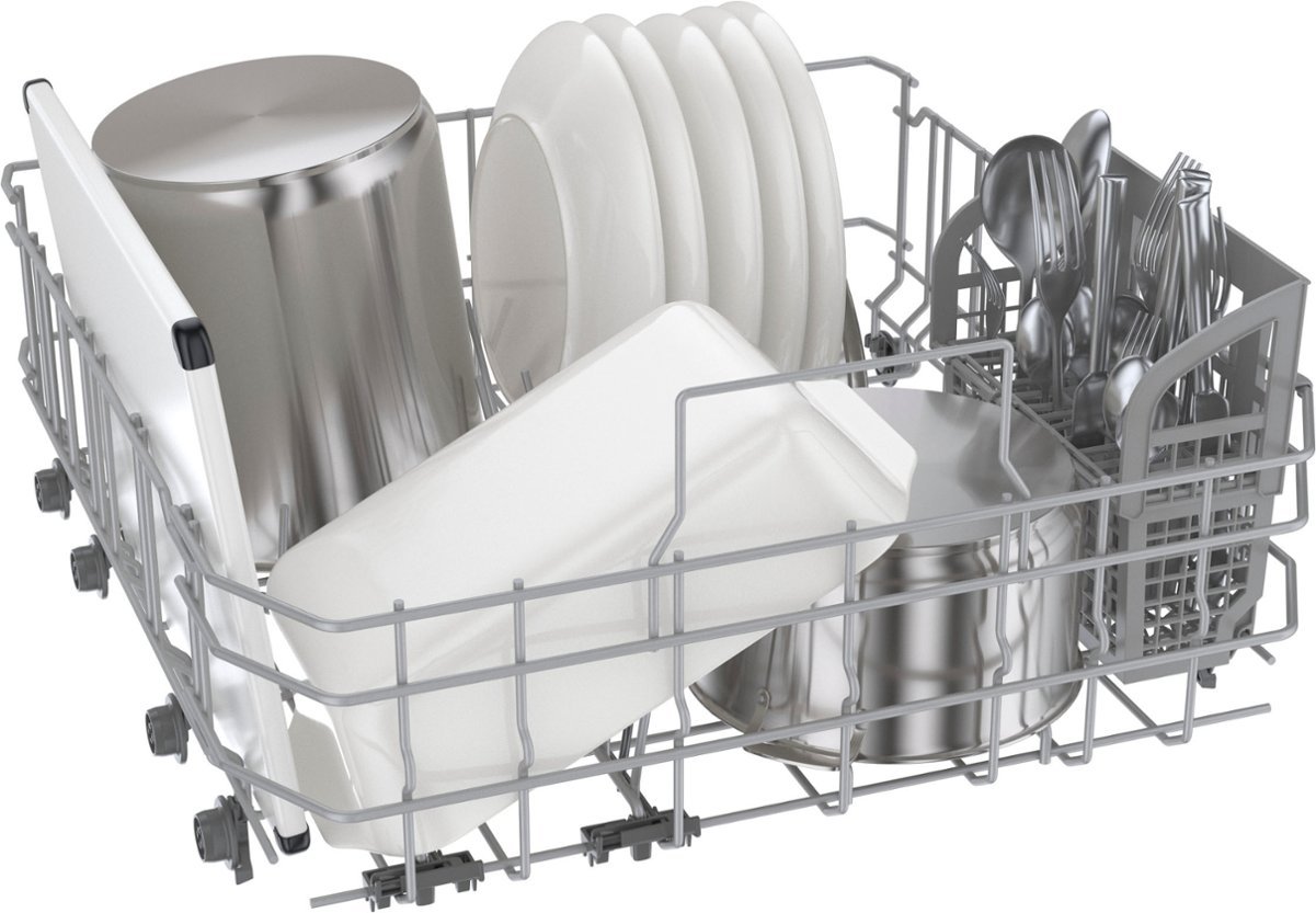 Bosch 500 Series 24 in. Stainless Steel Top Control Tall Tub Pocket Handle Dishwasher with Stainless Steel Tub, 44 dBA - Image 10