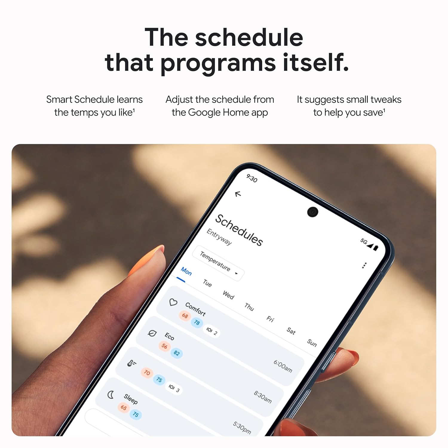 Google Nest Learning Thermostat (4th Gen) with Nest Temperature Sensor (2nd Gen) - Image 11