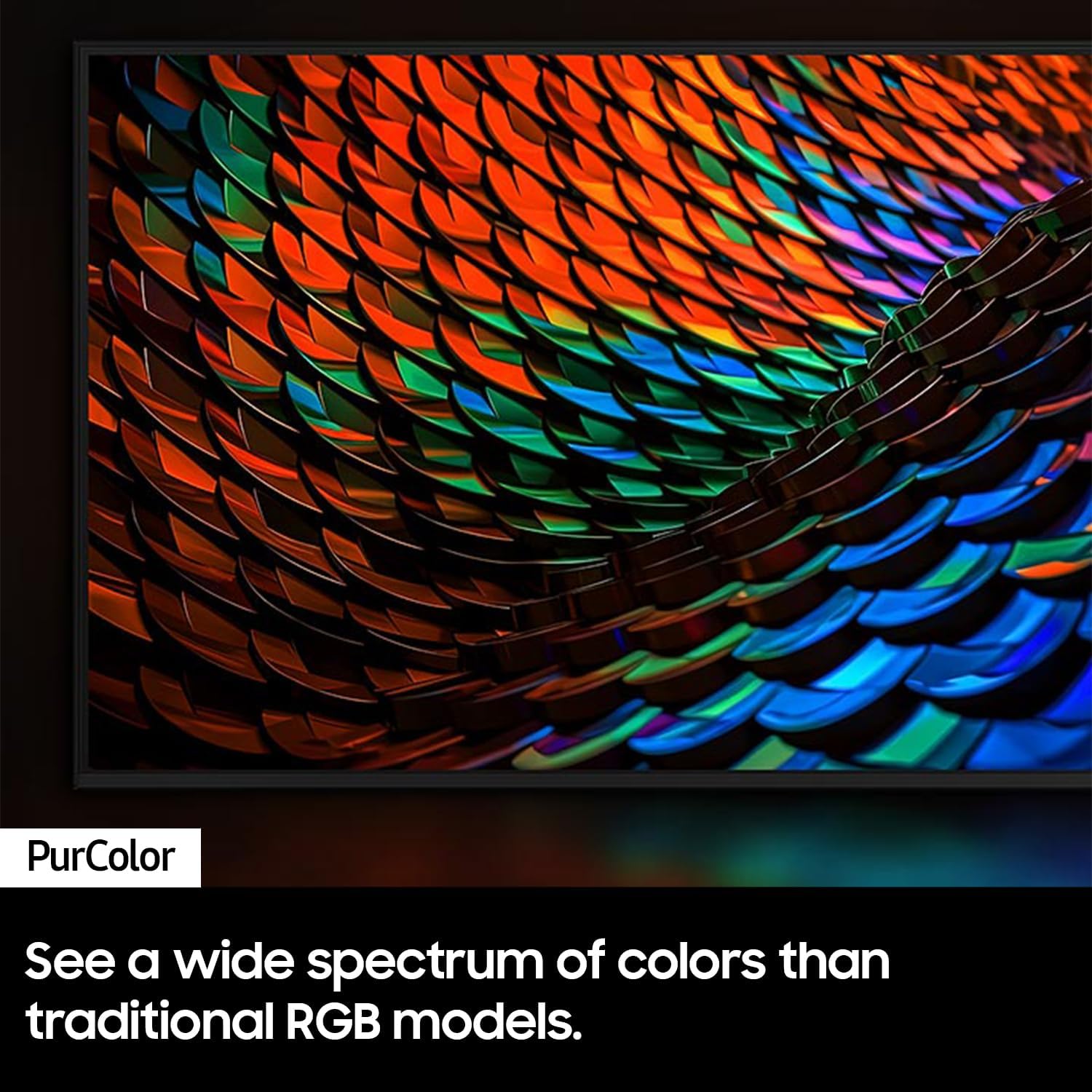 SAMSUNG 55-Inch Class Crystal UHD 4K DU7200 Series HDR Smart TV w/Object Tracking Sound Lite, PurColor, (UN55DU7200, 2024 Model) - Image 3