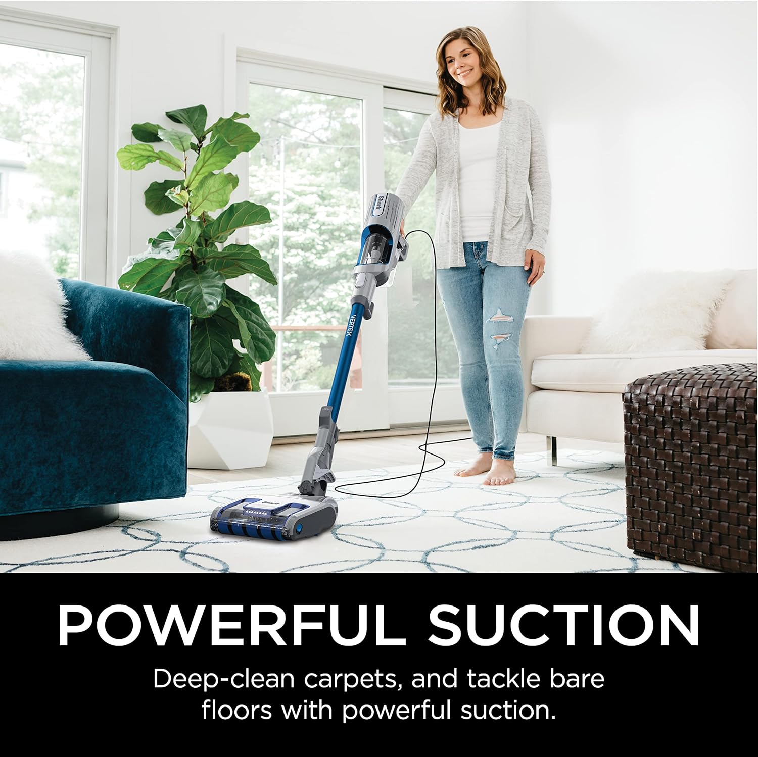 Shark Vertex Cordless Stick Vacuum with DuoClean PowerFins - Image 3