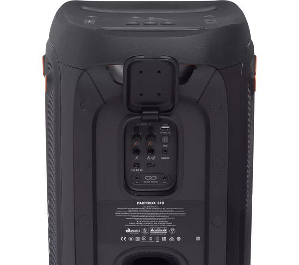 JBL Partybox 310 Bluetooth Megasound Party Speaker – Black - Image 4