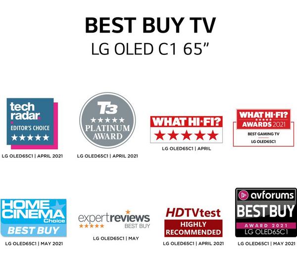 LG OLED65C14LB 65′ Smart 4K Ultra HD HDR OLED TV with Google Assistant & Amazon Alexa - Image 14