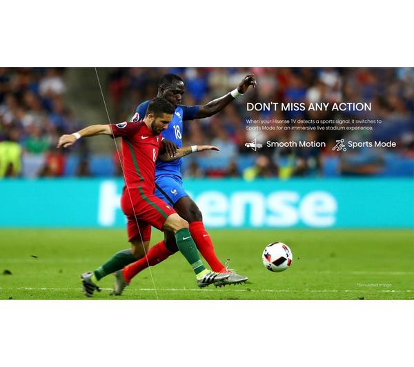 HISENSE 43A6GTUK 43′ Smart 4K Ultra HD HDR LED TV with Alexa & Google Assistant - Image 8