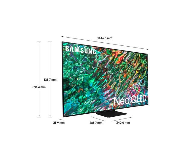 SAMSUNG QE50QN90BATXXU 50′ Smart 4K Ultra HD HDR Neo QLED TV with Bixby, Alexa & Google Assistant - Image 2