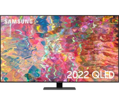 SAMSUNG QE55Q80BATXXU 55′ Smart 4K Ultra HD HDR QLED TV with Bixby, Alexa & Google Assistant