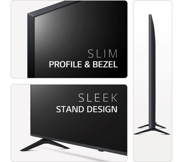 LG 43UQ81006LB 43′ Smart 4K Ultra HD HDR LED TV with Google Assistant & Amazon Alexa – Dark Iron Grey - Image 4