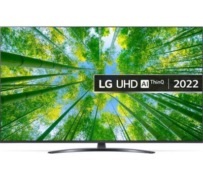LG 55UQ81006LB 55′ Smart 4K Ultra HD HDR LED TV with Google Assistant & Amazon Alexa – Dark Iron Grey