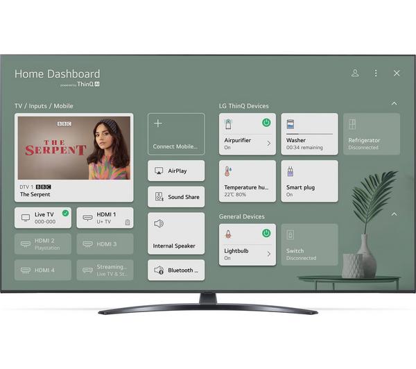 LG 55UP78006LB 55′ Smart 4K Ultra HD HDR LED TV with Google Assistant & Amazon Alexa - Image 12