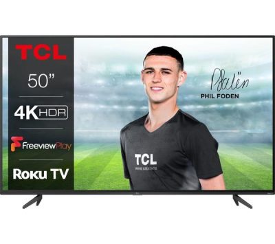 TCL 50RP620K Roku 50′ Smart 4K Ultra HD HDR LED TV