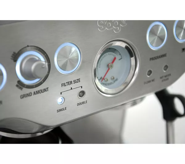 SAGE The Barista Express BES875 Bean to Cup Coffee Machine - Stainless Steel - Image 4