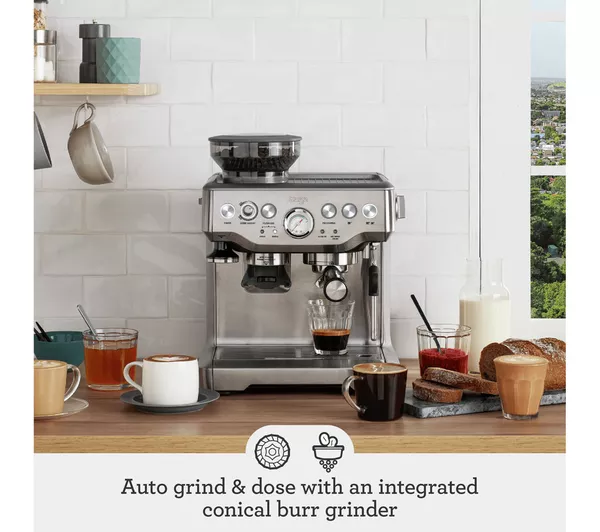 SAGE The Barista Express BES875 Bean to Cup Coffee Machine - Stainless Steel - Image 5