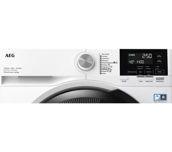 AEG 7000 Series L7WC84636BI Integrated 8 kg Washer Dryer - Image 3