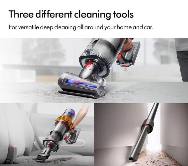 DYSON V15s Detect Submarine Cordless Vacuum Cleaner - Nickel & Yellow - Image 4