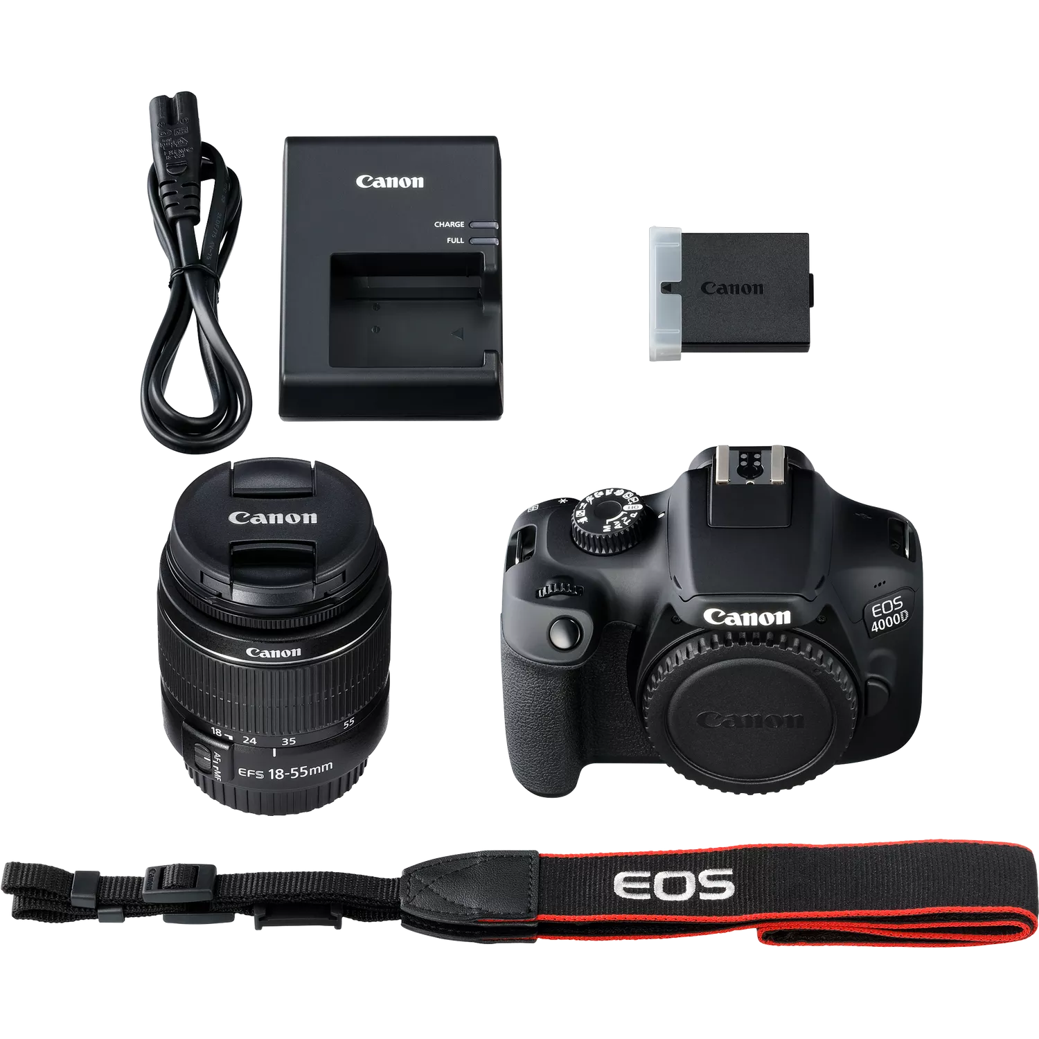 Canon EOS 4000D DSLR Camera Kit | EF-S 18–55mm f/3.5–5.6 III Lens, 18MP APS-C Sensor, Full HD Video, Wi-Fi, 32GB SD Card Included - Image 7