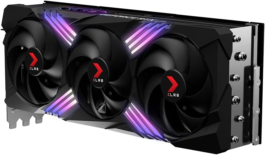 PNY GeForce RTX™4080 16GB XLR8 Gaming VERTO EPIC-X RGB™ Triple Fan Graphics Card DLSS 3 - Image 3