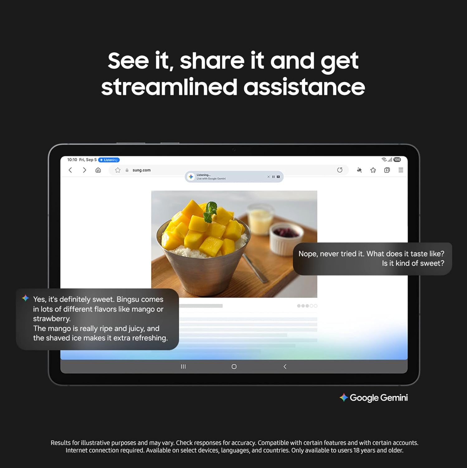 Samsung Galaxy Tab S11 256 GB WiFi Android Tablet, Large Display, Durable, Slim, Light, High Performance, Long Battery Life, S Pen for Note-Taking, AI Assist, Gray - Image 4