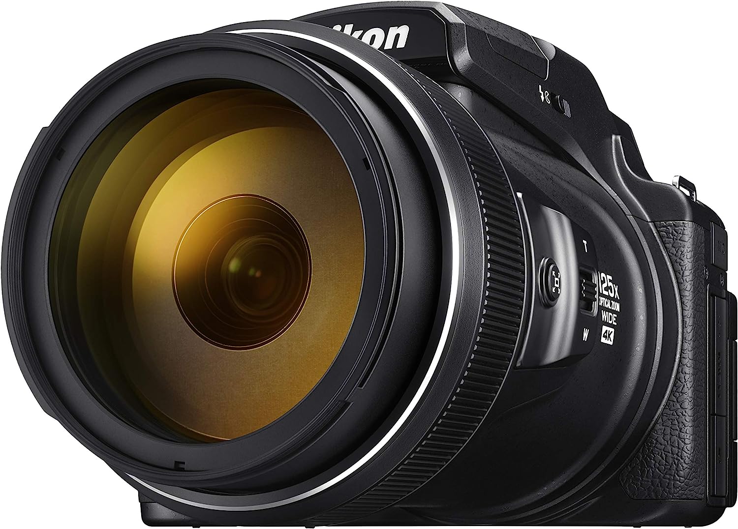 Nikon COOLPIX P1000 – Superzoom Digital Camera | 125x Optical Zoom (24–3000mm), 16MP Sensor, 4K UHD Video, Dual Detect VR, Wi-Fi & Bluetooth – Black (VQA060EA) - Image 3