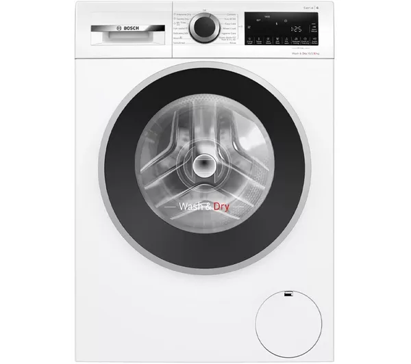 BOSCH Series 6 WNG25401GB AntiStain 10.5 kg Washer Dryer - White - Image 2