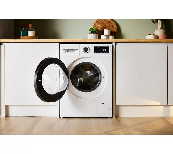 BOSCH Series 6 WNG25401GB AntiStain 10.5 kg Washer Dryer - White - Image 3